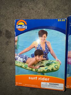 Sun&sky green surf rider