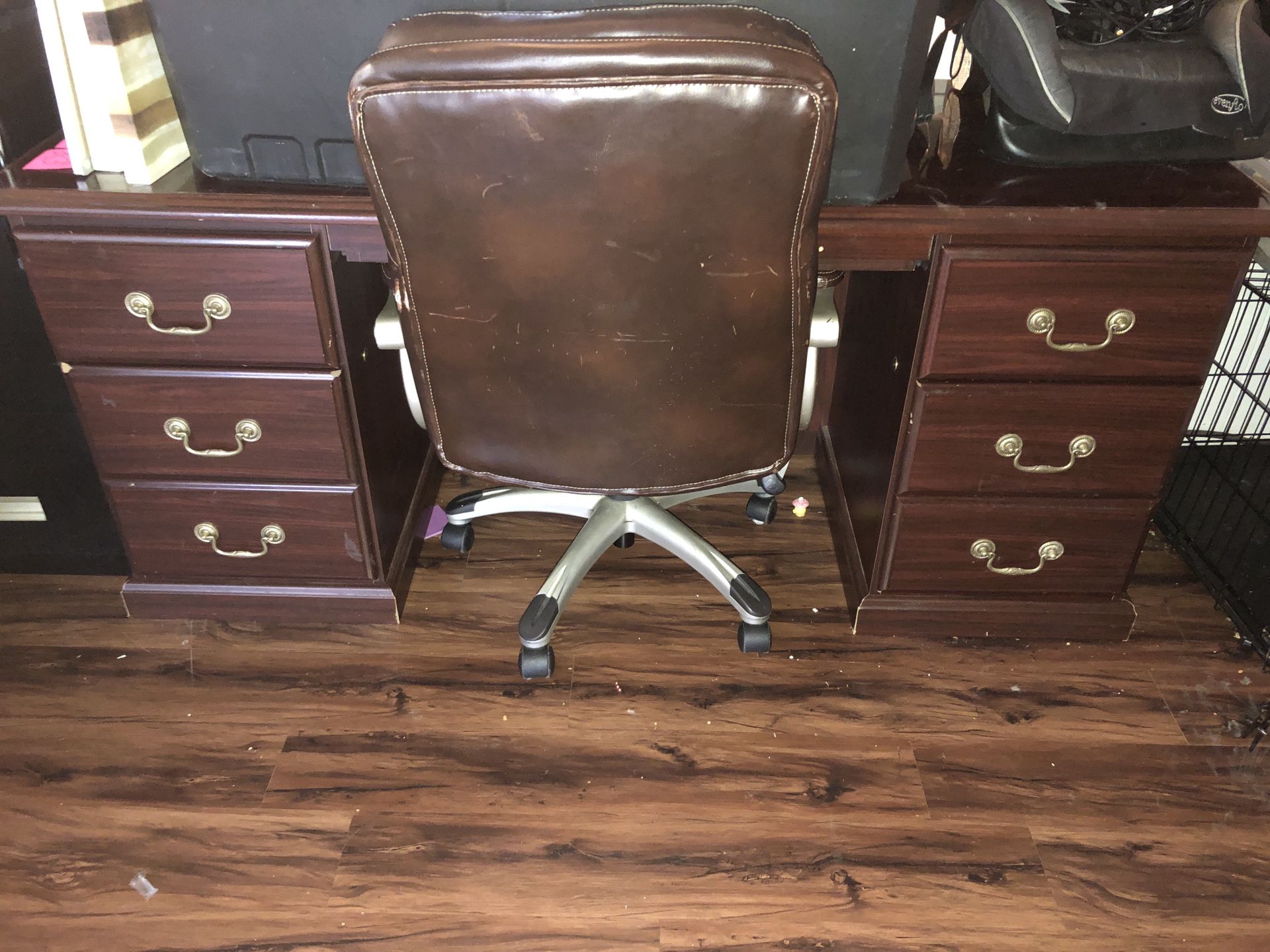 Chair and desk $40 together