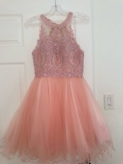 Blush Pink Cocktail/Dama dress