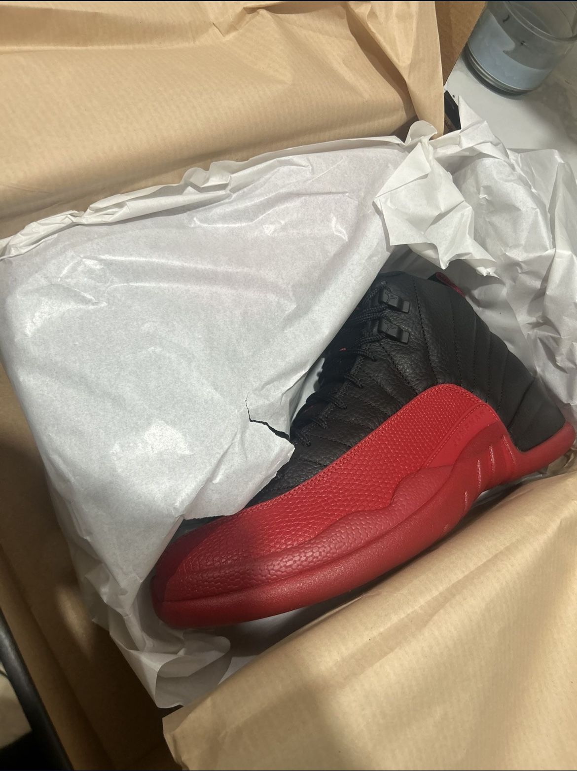 Size 10 Jordan 12 Flu Game