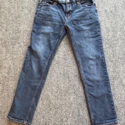 Ring of Fire Men's Slim Fit Stretch Jeans Medium Wash Denim Blue Size 34x30