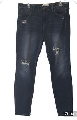 Low Rise Dark Blue Women’s  Skinny Jeans