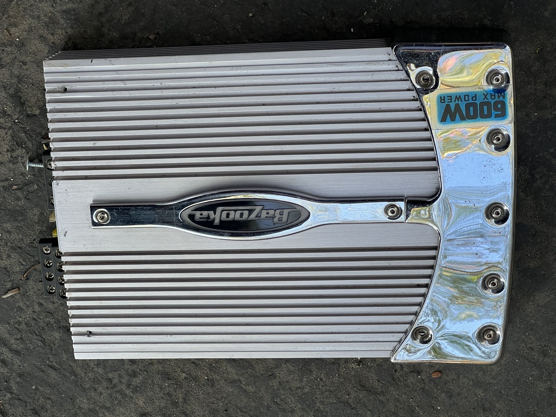 BAZOOKA 600W AMP BA-460