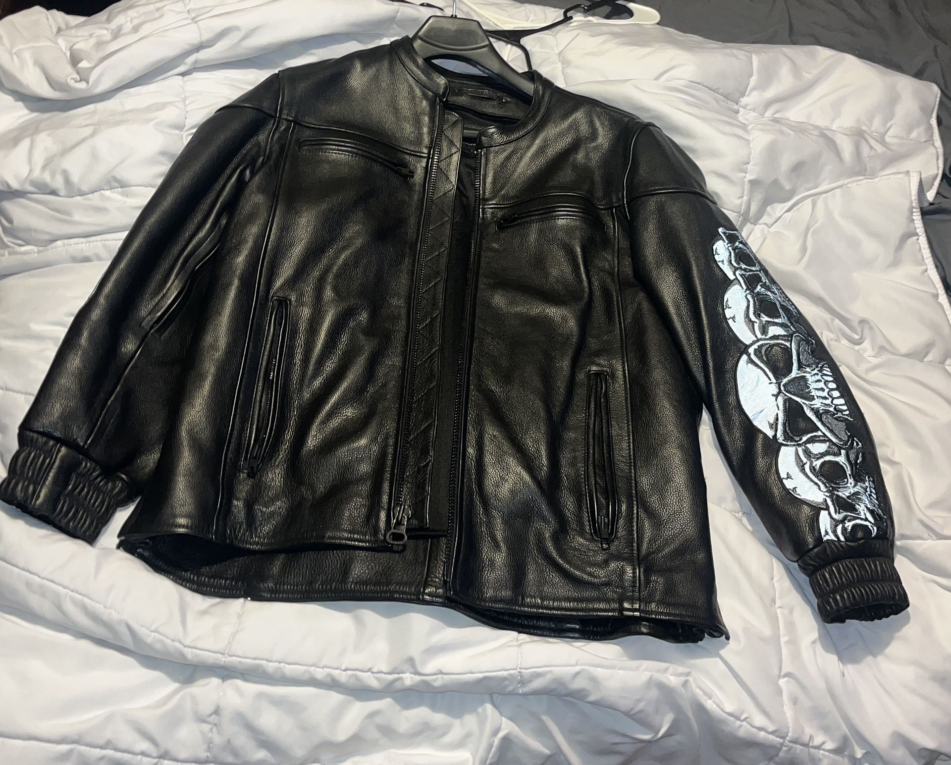 Wilson Leather Motorcycle Jacket 