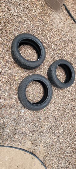 Bridgestone Dueler A/T Tires 255/55R20 – 60-70% Tread – $100 Each