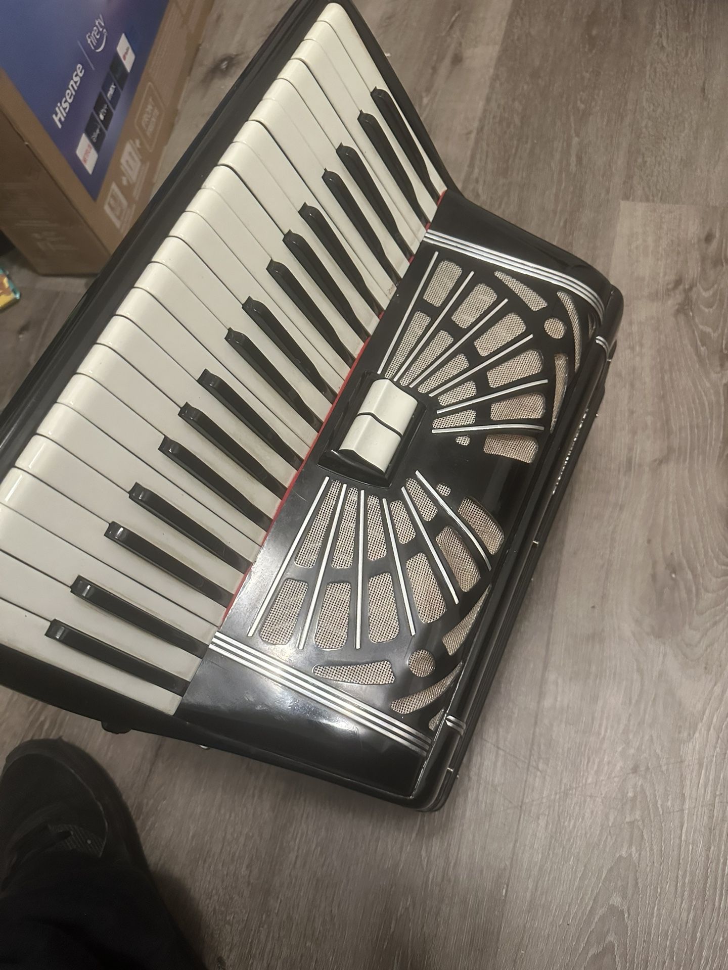 Piano Accordion/acordeón de teclas