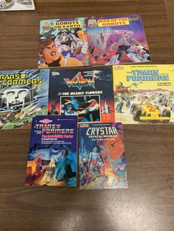 Vintage transformer books