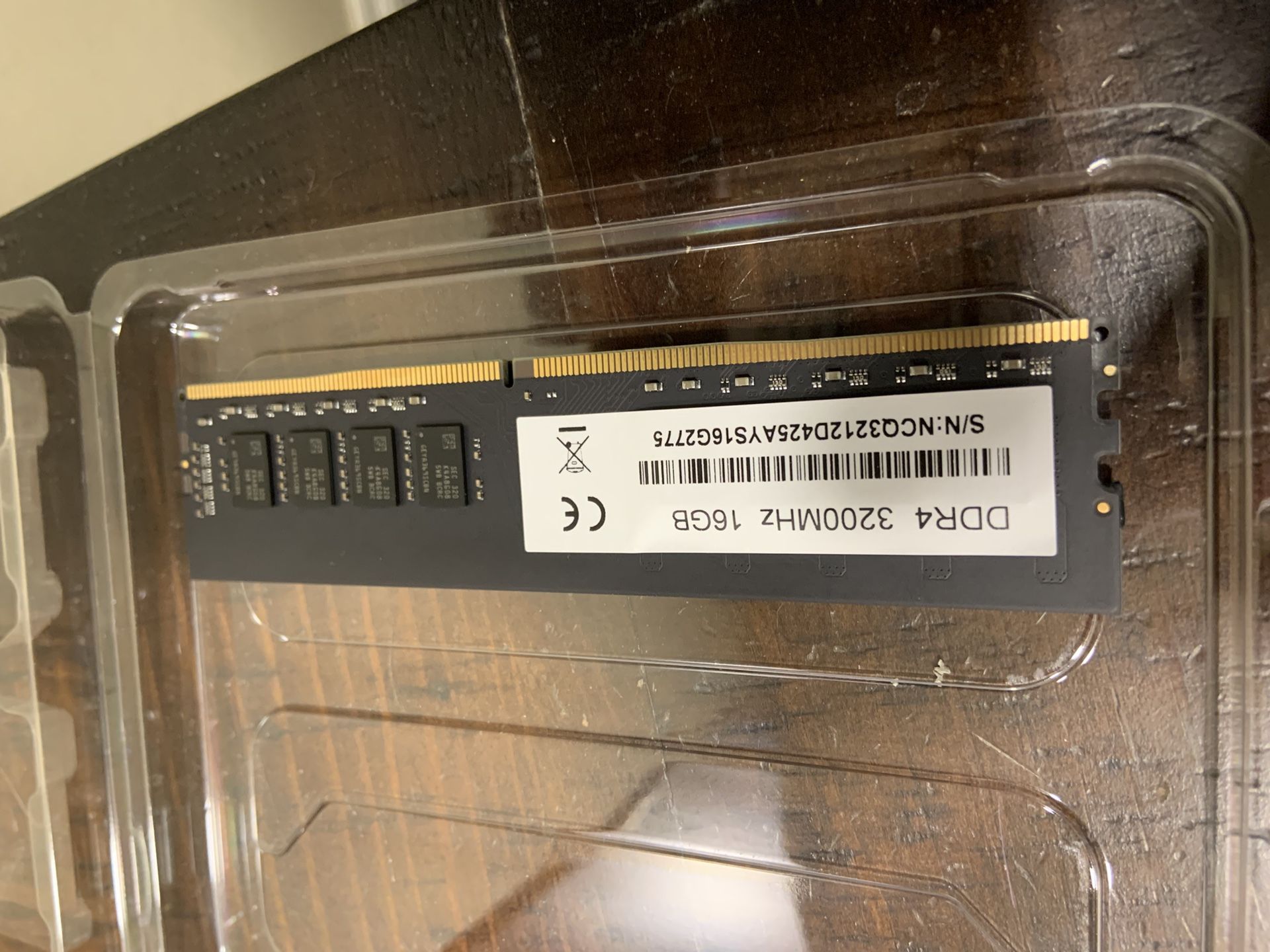 16 GB RAM DDR4 3200 MHz Slot Stick New