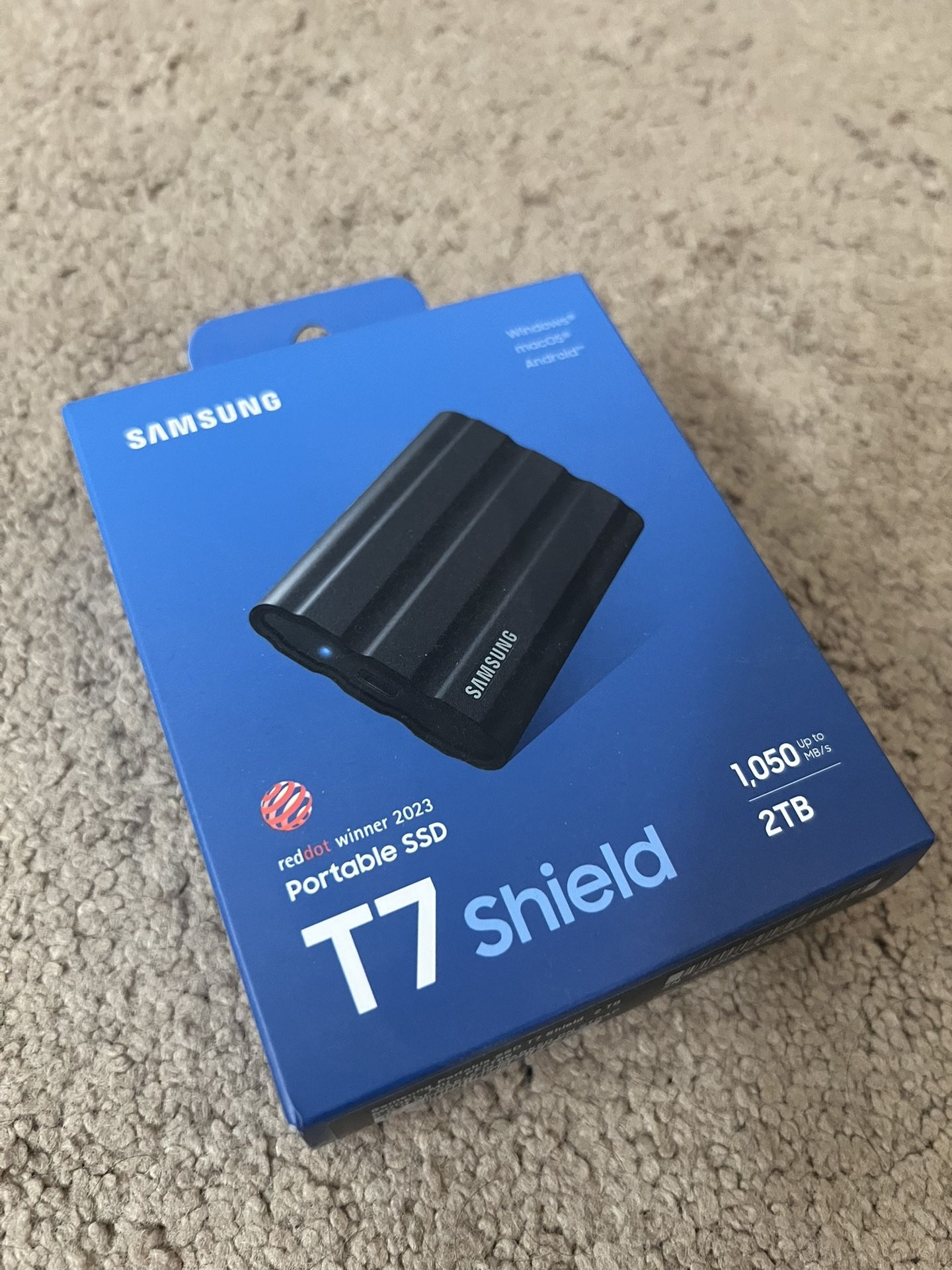 Samsung Portable SSD - T7 Shield 2TB