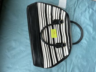 Black And White Purse