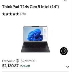 Lenovo Thinkpad T14s Gen 5 
