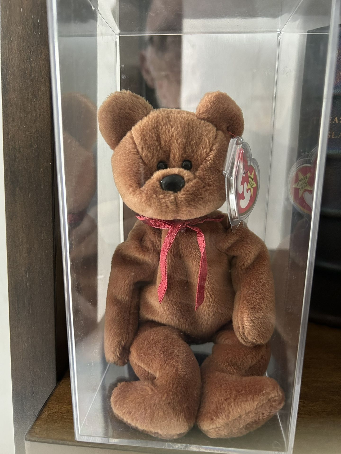 Rare/Retired-TY Beanie—“Teddy”.