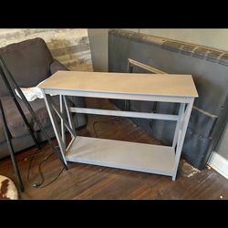 Grey Console Table Used Garage Pick Up 