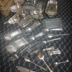 Vintage Silver Plate Collection 