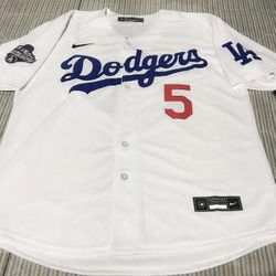 Freddie Freeman Los Angeles 2025 CHAMPIONSHIP patch Jersey New Stitched LA Mens L, XL Womens S