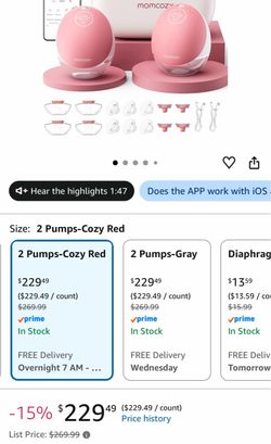Momcozy breast pump