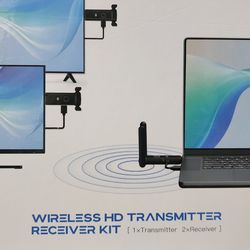 Wireless HDMI Transmitter and 2 receivers