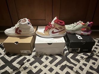 3 pairs of brand new sneakers