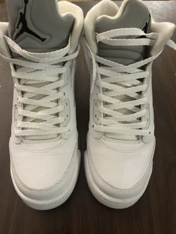 Jordan 5 Retro Metallic White 2015