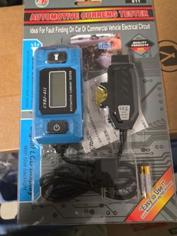 Auto current tester