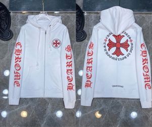 Chrome hearts zip up