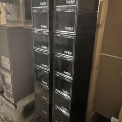 24 SupBro Magnetic Drop-Front Sneaker Boxes – Full Set $150
