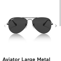 Ray Ban Sunglasses Black Aviator