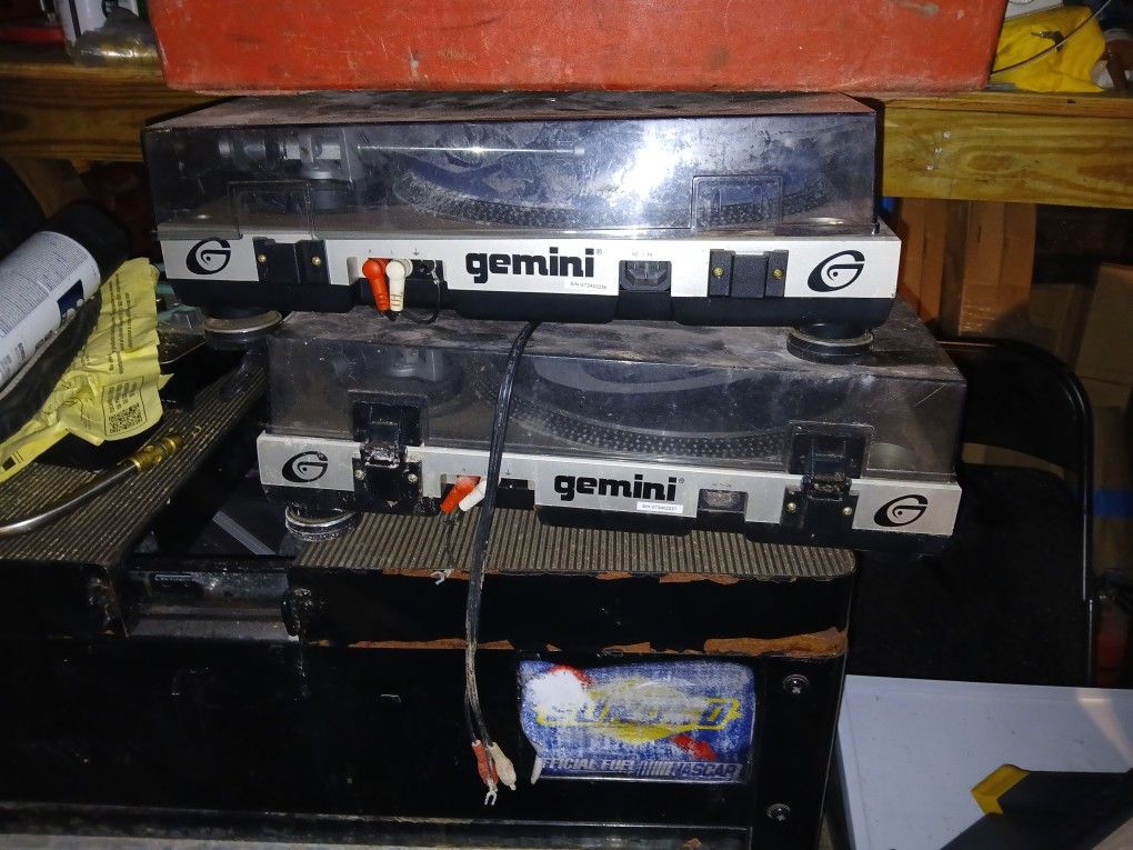 Two Gemini Force Turntables