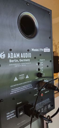 Adam Audio T7V pair basically new
