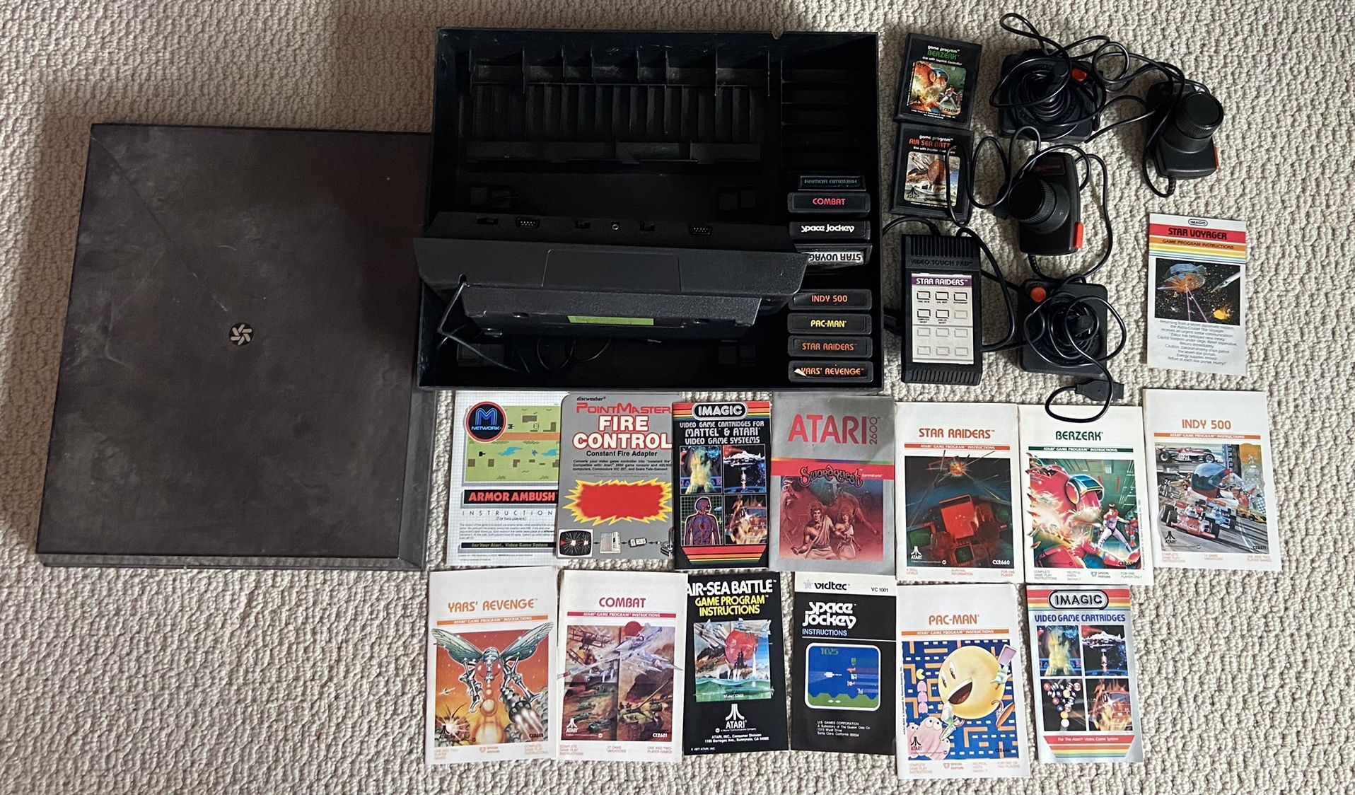 Vintage Atari 2600 VCS Video Computer System Console CX 2600 GP