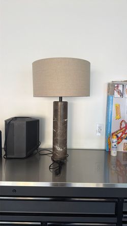 Arhaus Marble Lamp 36”
