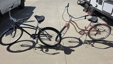 NEW Ascend Bayshore 26" Cruiser Bikes – Men's & Women's – Never Ridden
