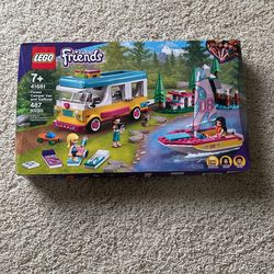 New. LEGO Forest Camper Van and Sailboat