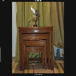 Rosewood Chinese Nesting Tables