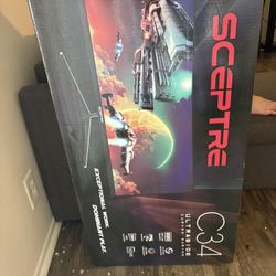 **BRAND NEW** Sceptre 34-Inch Curved Ultrawide WQHD Monitor