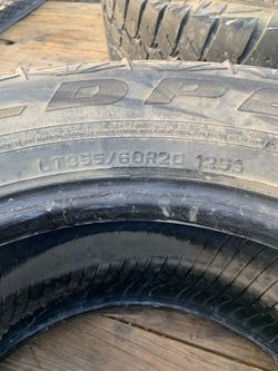 Tires  355 60 20   3