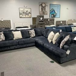 Lavernett charcoal online sectional