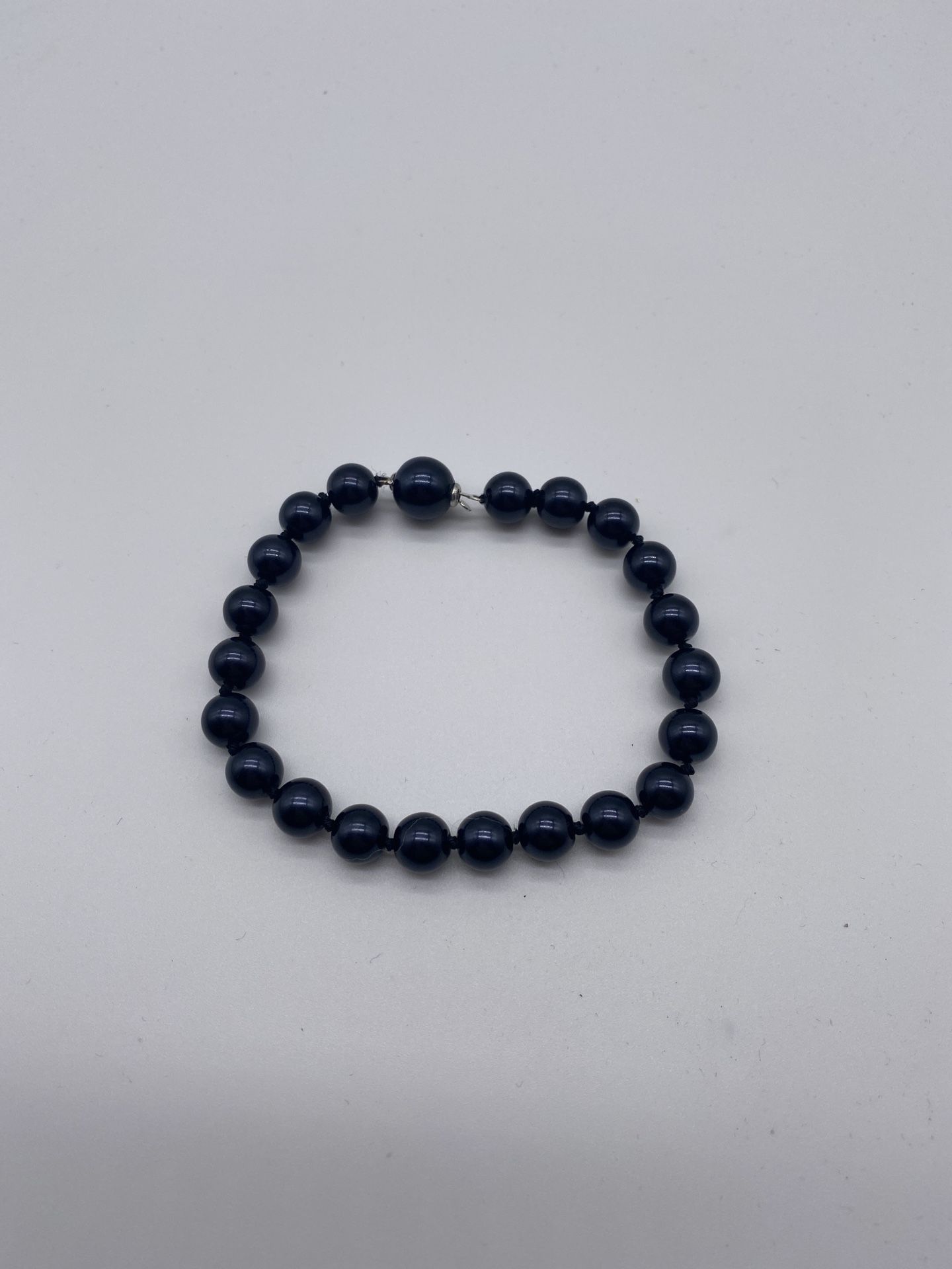 blue beaded bracelets
