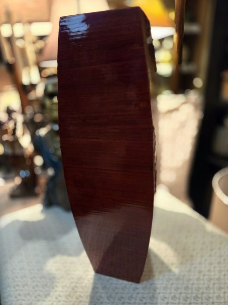 Tall Weighted Bamboo Vase