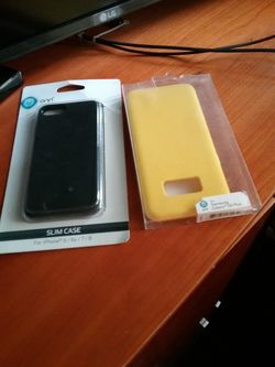 ONN SLIM CASE COMFORTABLE LIGHTWEIGHT FOR IPHONE 6/ 6S/7/8 ,YELLOW CASE FOR SAMSUM GALAXY S8 PLUS