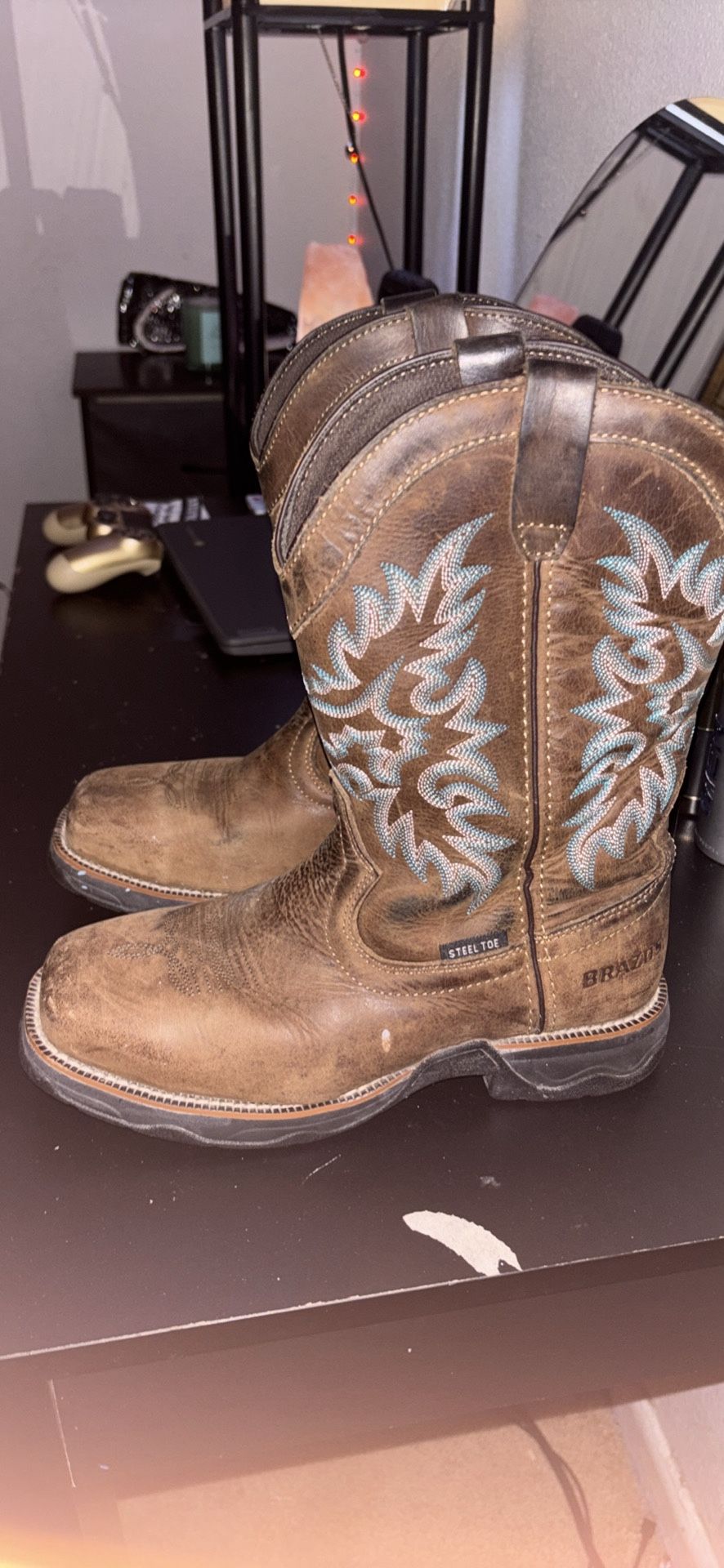 Brazos Womens Bandero 2.0  Steel Toe Work Boots