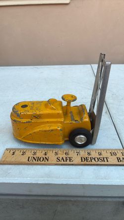 Vintage Forklift Toy
