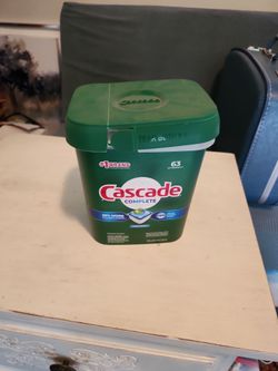 Cascade dishwasher tabs (~25)