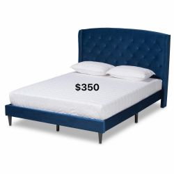 Queen Size Bed Frame Headboard With Mattress $350 Only 