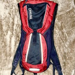 Red And Black Camelback Rogue Hydration Pack 