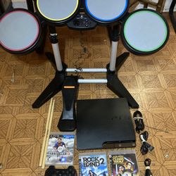 PlayStation 3 And Rock Band Bundle 