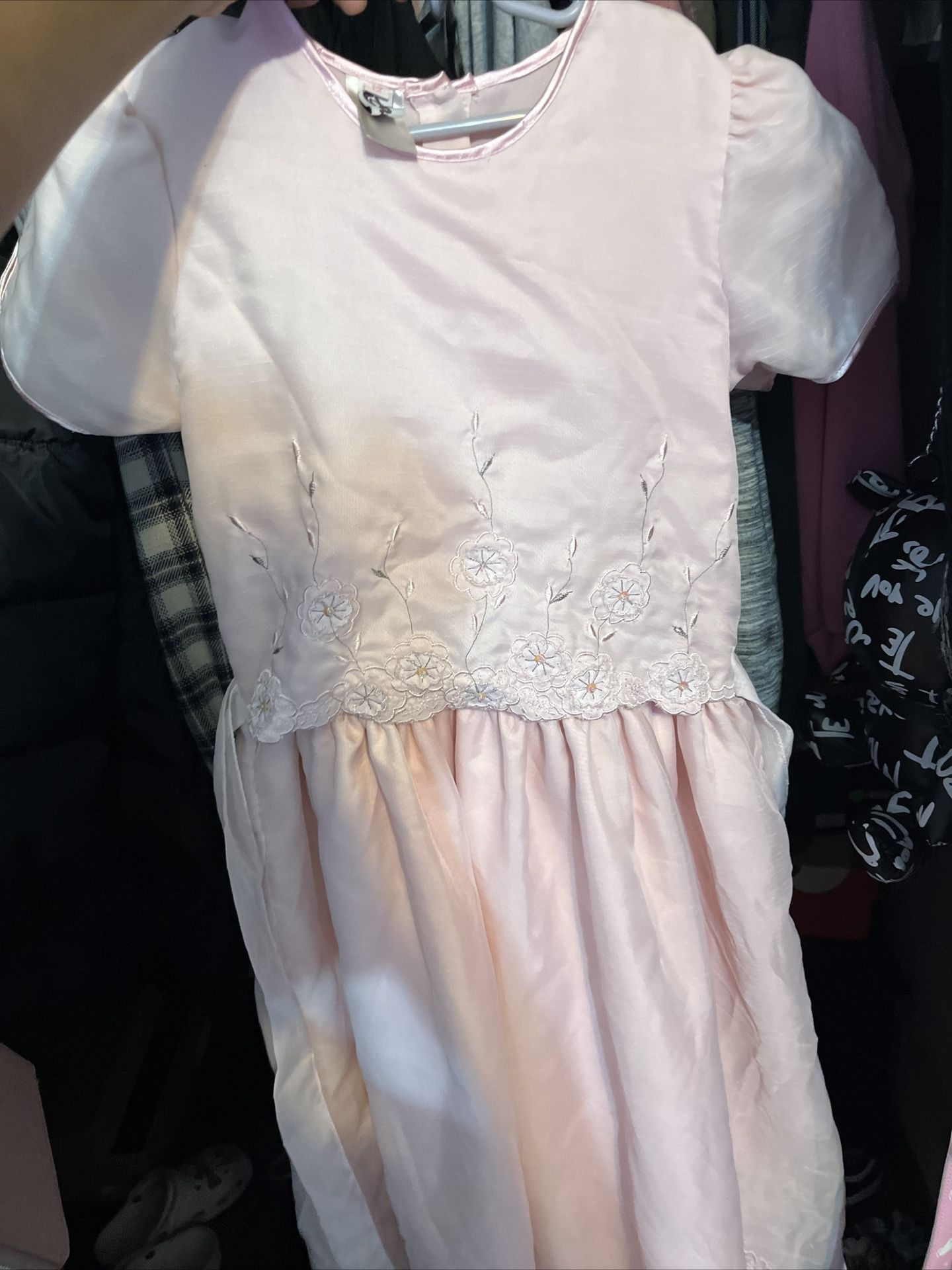 Light Pink Girl Dress Size 5-6