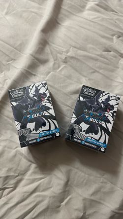 Pokemon cards -2 Black Bolts Booster Bundle -