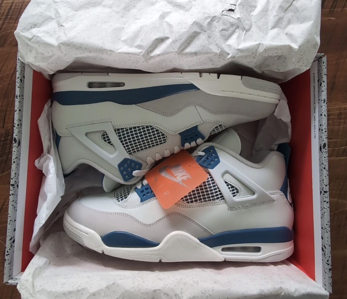 Nike Jordan 4 Military Blue Size 13 Brand New 