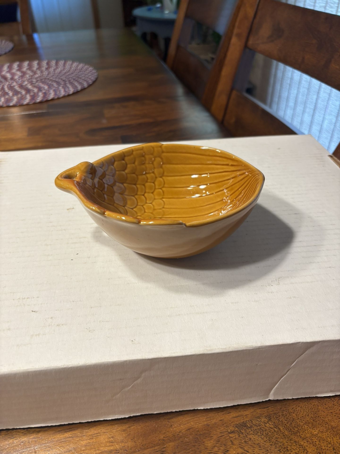Hallmark Autumn Acorn Decorative Serving Bowl
